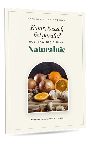 E-book: Katar, kaszel, ból gardła — rozpraw się z nimi naturalnie