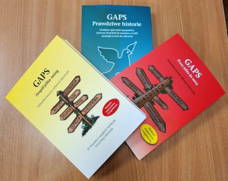 Trójpak GAPS — trzy książki w zestawie