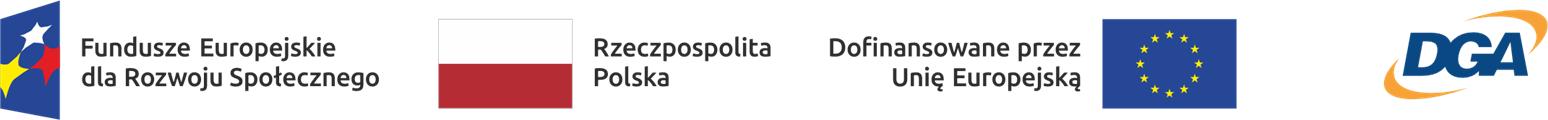 Fundusze Europejskie dla Rozwoju Społecznego · Rzeczpospolita Polska · Unia Europejska